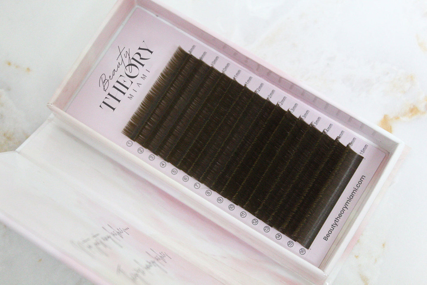 Golden Brown Flat Lashes